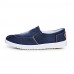 Men's Spring / Summer / Fall Comfort / Round Toe Canvas Office & Career / Casual / Athletic Slip-on Blue  