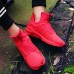 Men's Running Shoes Casual/Athletic/Runing Fashion Tulle Leather Sneaker Running Shoes Red/Black/White 39-44  