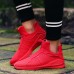 Men's Fashion Casual Fabric Sneakers Mesh Breathable High Help Sports shoes  