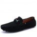 Men's Shoes Outdoor / Party & Evening / Athletic / Casual Suede / Patent Leather Loafers Black / Blue  