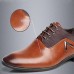 Men's Shoes Amir New Style Hot Sales Wedding / Office & Career / Party & Evening  Leather Oxfords Black/Brown/Orange  