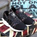 Men's Spring / Summer / Fall / Winter Comfort / Novelty / Round Toe Synthetic Lace-up Black / Red / Multi-color Walking  