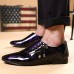 Men's Shoes Office & Career/Party & Evening/Casual Oxfords Black/Blue/Brown/Purple/White  