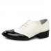 Men's Spring / Summer / Fall / Winter Comfort / Styles / Pointed Toe / Closed Toe Leather / Patent Leather Party & Evening Chunky Heel  