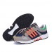 Men's Spring / Summer / Fall / Winter Comfort Leatherette Lace-up Black / Blue / Orange Sneaker  