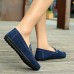 Men's Summer Round Toe Suede Casual Black / Blue / Brown  