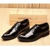 Men's Shoes Wedding / Office & Career / Party & Evening / Dress / Casual Patent Leather Oxfords Black  