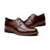 Men's Shoes Office & Career/Casual Leather Oxfords Black/Brown  