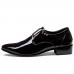 Men's Shoes PU Leather Fashion Oxford Shoes Black/Brown  