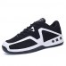 Men's Walking Shoes Microfibre Black / Blue / White  