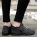 Men's Yeeze Shoes Casual/Travel/Athletic Fashion Tulle Leather Running Sneakers Shoes Bule/Black/Gray 39-44  