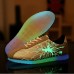 Men's Fluorescent Shoes  Casual Fashion Sneakers Black / Gray / Gold  