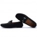 Men's Shoes Outdoor / Party & Evening / Athletic / Casual Suede / Patent Leather Loafers Black / Blue  