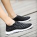 Men's Shoes Running/Cycling/Casual/ Tulle Leather Fashion Sneakers Hole Shoes Black/Red/White/Bule  