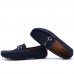 Men's Shoes Outdoor / Party & Evening / Athletic / Casual Suede / Patent Leather Loafers Black / Blue  