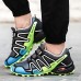 New Fashion Men's Running Shoes Synthetic Black / Blue / Green  