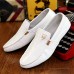 Men's Shoes Casual  Loafers Black/Brown/White  