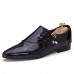 Men's Shoes Office & Career/Party & Evening/Casual Oxfords Black/Blue/Brown/Purple/White  