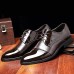 Men's Shoes Office & Career/Party & Evening/Casual Patent Leather Oxfords Black/Brown  