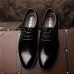 Men's Shoes Wedding/Office & Career/Party & Evening Leather Oxfords Black/Brown  