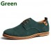 Men's Spring / Summer / Fall / Winter Comfort Leather / Suede Casual Flat Heel Lace-up  