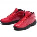 Men's Basketball Shoes Patent Leather Black / Red  