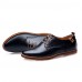 Men's Shoes Wedding / Outdoor / Office & Career / Party & Evening / Athletic / Casual Oxfords Black / Brown  