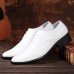 Men's Shoes Wedding / Office & Career / Party & Evening / Casual Leather Oxfords Black / Blue / Red / White  