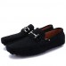 Men's Shoes Outdoor / Party & Evening / Athletic / Casual Suede / Patent Leather Loafers Black / Blue  