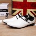 Men's Shoes Office & Career / Party & Evening / Casual Leather Oxfords Black / Brown / White  