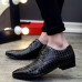 Men's Oxfords Casual/Party & Evening/Wedding Fashion Leather Oxfords Shoes Black/White/Silver 38-43  