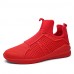 Men's Running Shoes Casual/Athletic/Runing Fashion Tulle Leather Sneaker Running Shoes Red/Black/White 39-44  