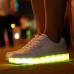 2016 New Arrival Men's LED Shoes USB charging Outdoor/Athletic/Casual Best Seller Fashion Sneakers Blue/Navy   