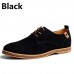 Men's Spring / Summer / Fall / Winter Comfort Leather / Suede Casual Flat Heel Lace-up  