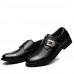 Men's Shoes Office & Career/Party & Evening/Casual Leather Oxfords Black/Brown  