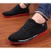 Men's Spring / Summer / Fall / Winter Comfort Leatherette Casual Flat Heel Lace-up Black / Blue / Yellow  