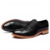 Men's Shoes Office & Career/Party & Evening/Casual Leather Oxfords Black/Blue  