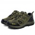 Men's Shoes Outdoor/Hiking/Travel/Climbers Suede Leather Breathable Sport Shoes Brown/Gray/Green  