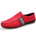 Men's Shoes Casual Leatherette Loafers Black / Blue / Red  