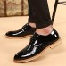 Men's Shoes Office & Career/Party & Evening/Wedding Fashion Leather Oxfords Shoes Black/White/Bule/Red 38-43  