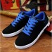 Men's Shoes Casual Canvas Fashion Sneakers Blue / Green / Red  