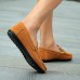 Men's Summer Round Toe Suede Casual Black / Blue / Brown  