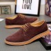 Big Size 38-47 Men's Shoes / Outdoor / Office & Career / Casual Suede OxfordsBlack / Blue / Brown / Yellow / Green  