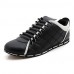 Men's Shoes Casual Fashion Sneakers Black/White/Navy  