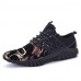 Men's Shoes EU39-EU44 Casual/Travel/Outdoor Fashion Fabirc Leather Printing Sneakers  