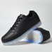 2016 New Arrival Men's LED Shoes USB charging Outdoor/Athletic/Casual Best Seller Fashion Sneakers Blue/Navy   