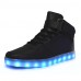 LED's Shoes Men's Shoes Outdoor / Athletic / Casual Synthetic Fashion Sneakers Black / White  