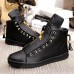 Men's Shoes Casual Fashion Sneakers Black / White  