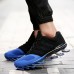 Men's Spring / Summer / Fall Comfort Leatherette Casual Flat Heel Black / Blue / Green Running  