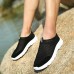 Men's Spring / Summer / Fall / Winter Comfort Tulle Casual Flat Heel Slip-on Black / Blue / Brown / Red / Gray  